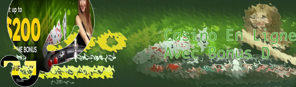 Casino en ligne gratuit avec bonus de bienvenue